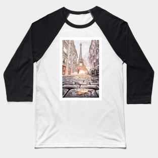 Eiffel Tower, Paris Baseball T-Shirt